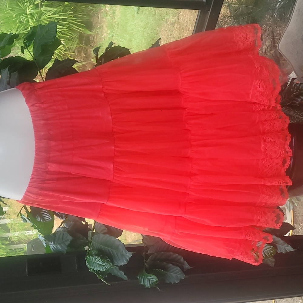 Petticoat Malco Modes Red Size L - image 1